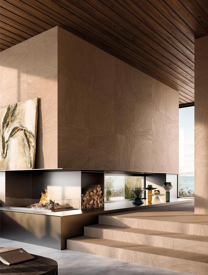 Press kit | 1177-16 - Press release | Ink - Ceramiche Refin - Product - Ink by Ceramiche Refin, in the Blush shade - Photo credit: Courtesy Ceramiche Refin