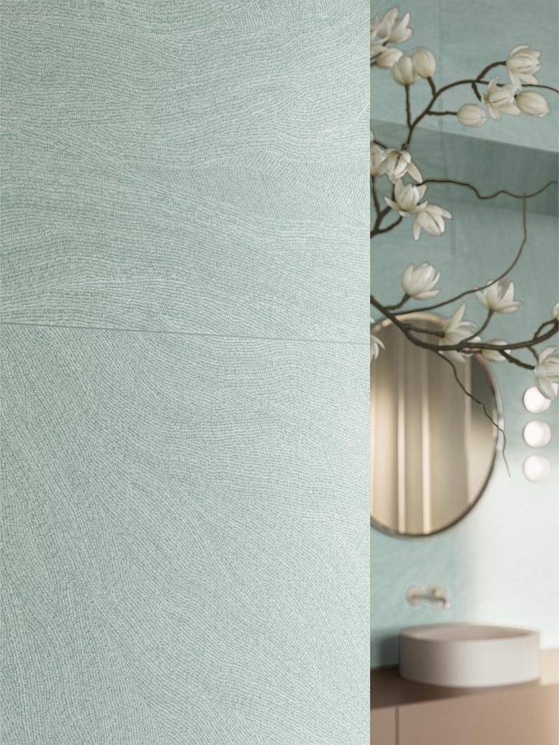 Press kit | 1177-16 - Press release | Ink - Ceramiche Refin - Product - Ink by Ceramiche Refin, in the Quiet shade - Photo credit: Courtesy Ceramiche Refin