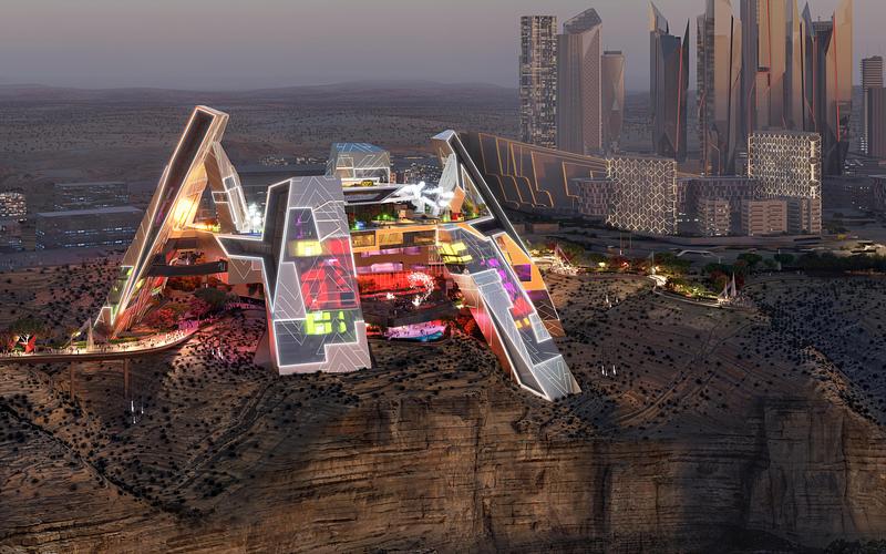 Press kit | 661-89 - Press release | World Architecture Festival 2025: Day Two Winners Announced - World Architecture Festival - Event + Exhibition - <p> FUTURE PROJECTS</p><p>Qiddiya Performing Arts Centre by Tom Wiscombe Architecture </p> - Photo credit: Tom Wiscombe Architecture