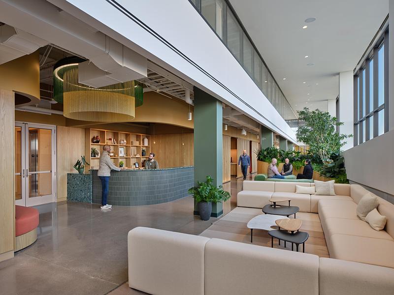 Press kit | 7791-01 - Press release | Callaghan Horiuchi Marks One Year of Arvest at Ledger - Callaghan Horiuchi - Commercial Interior Design - <p class="">Natural light and earthy regional materials create a warm atmosphere. </p> - Photo credit: Halkin Mason Photography