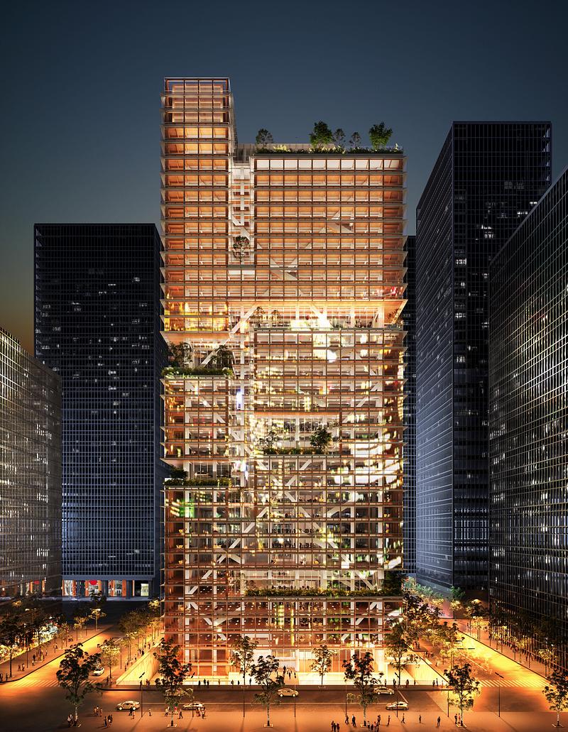 Dossier de presse | 661-90 - Communiqué de presse | World Building of the Year and Interior of the Year revealed at World Architecture Festival 2025 - World Architecture Festival - Évènement + Exposition - <p>WAFX Winner</p><p>Regenerative Tree by NIKKEN SEKKEI LTD</p> - Crédit photo : NIKKEN SEKKEI LTD