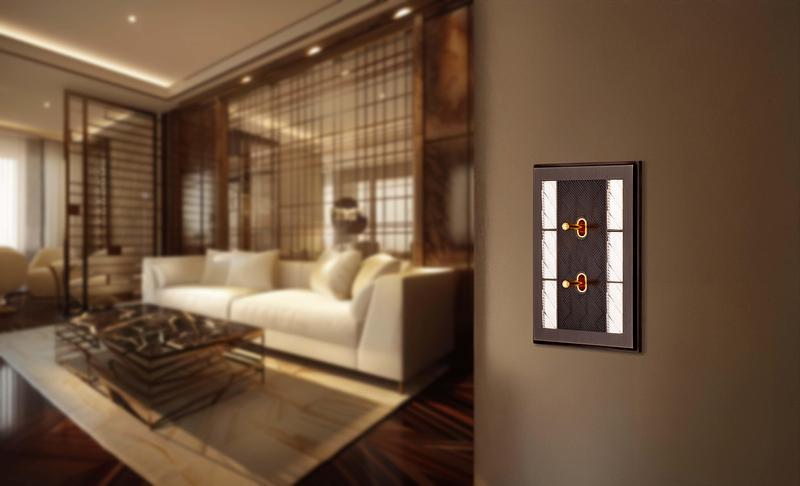 Press kit | 2630-19 - Press release | Meljac and Lalique Combine Their Expertise to Create a Unique Line: the Lalique Collection - Meljac - Lighting Design - Brass, finish "Bronze Médaille Foncé" - Photo credit: Meljac