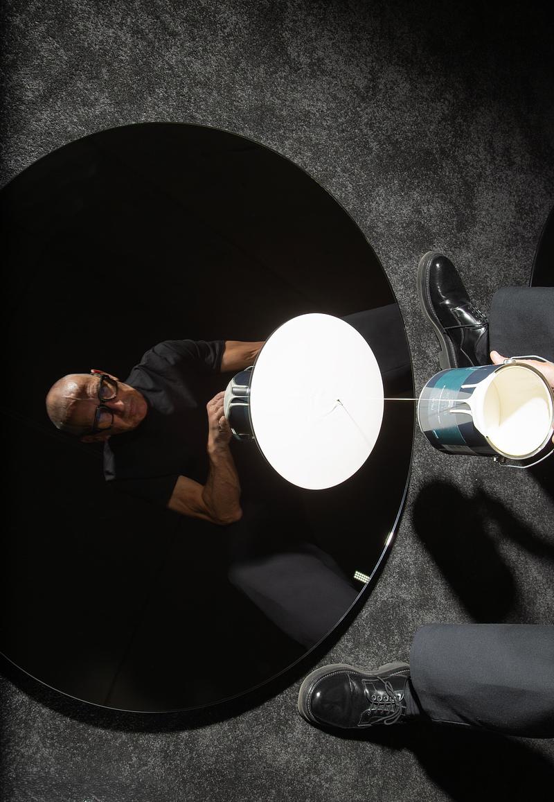 Dossier de presse | 7800-01 - Communiqué de presse | Industrial Art & Alwa Square: la double première de pulpo au M&O 2026 - pulpo - Produit - X Mirror en cours de fabrication - Crédit photo : pulpo