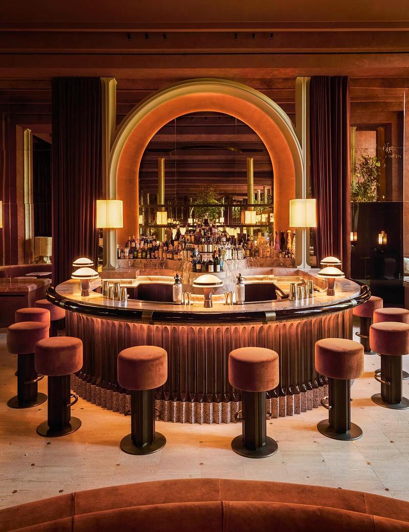 Press kit | 7501-11 - Press release | LIT Lighting Design Awards 2025: Celebrating the Power of Light Across 62 Countries - 3C Awards - Competition - Le Grand Café. L'Observatoire International - Photo credit:  Matthieu Salvaing