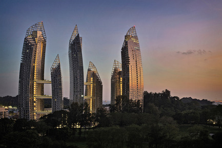 Press kit | 1028-02 - Press release | Winning projects announced at the 2012 Emirates Glass Leaf Awards - The Emirates Glass LEAF Awards - Competition - Special Awards went to Studio Daniel Libeskind, DCA Architects PTE Ltd, with Reflections at Keppel Bay