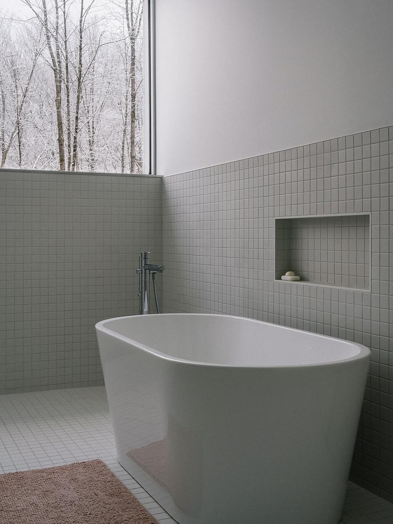 Dossier de presse | 3192-01 - Communiqué de presse | Chalet du ruisseau - EM architecture - Architecture résidentielle - Crédit photo : Raphaël Thibodeau