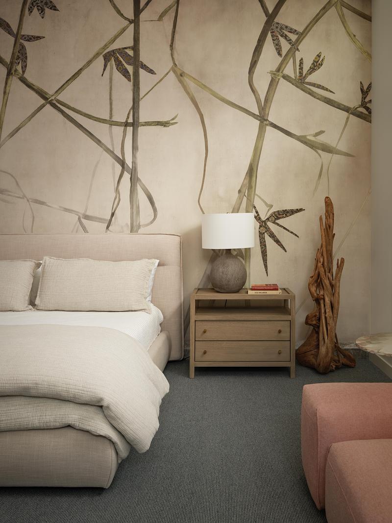Press kit | 2942-06 - Press release | Glasgow residence - Reigo & Bauer - Residential Interior Design - Bedroom - Photo credit:  Doublespace Photography 