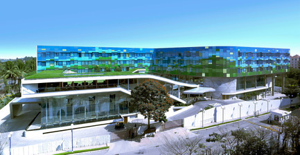Press kit | 1028-02 - Press release | Winning projects announced at the 2012 Emirates Glass Leaf Awards - The Emirates Glass LEAF Awards - Competition - WOW Architects with Vivanta Hotel, Bangalore, India