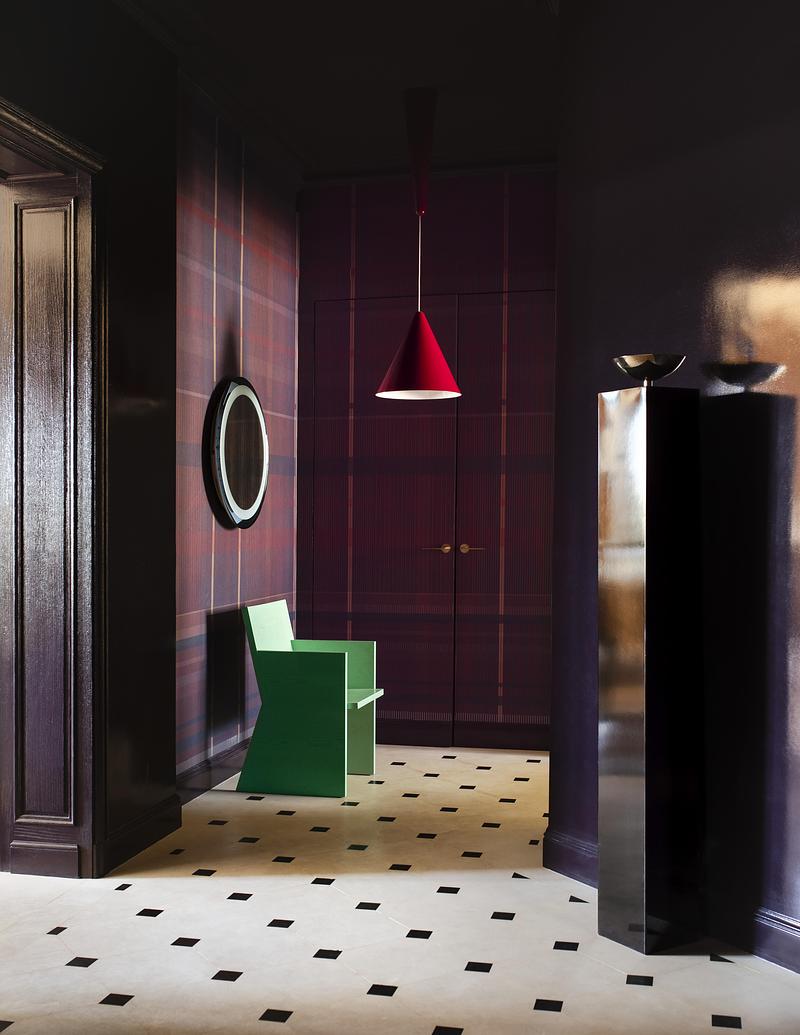 Dossier de presse | 4709-20 - Communiqué de presse | Dezeen Awards 2025 Interiors Winners Unveiled - Dezeen - Concours - Apartment à Bois de Boulogne, Studio Asaï, Paris, France - Crédit photo : Alice Mesguich