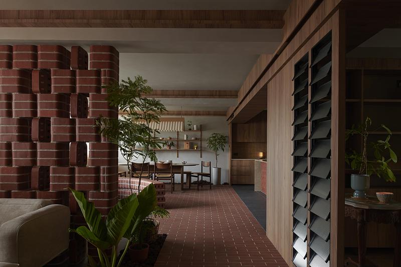 Dossier de presse | 4709-20 - Communiqué de presse | Dezeen Awards 2025 Interiors Winners Unveiled - Dezeen - Concours - In a Park, L Architects, Singapore - Crédit photo : L Architects