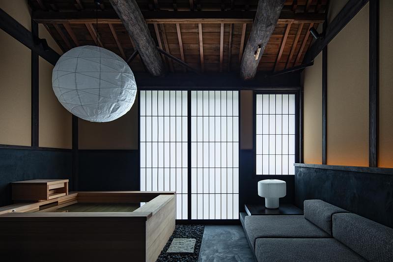 Dossier de presse | 4709-20 - Communiqué de presse | Dezeen Awards 2025 Interiors Winners Unveiled - Dezeen - Concours - Nazuna Kyoto Higashihonganji, Studio Aluc, Kyoto, Japan - Crédit photo : Studio Aluc