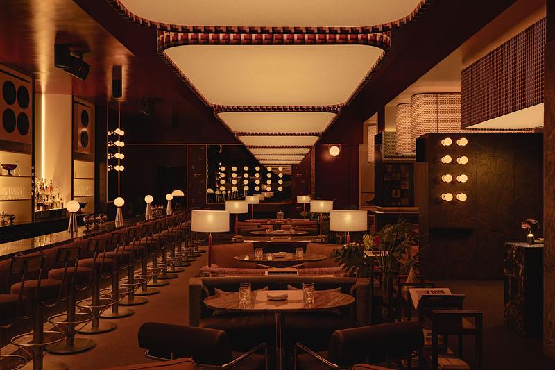 Dossier de presse | 4709-20 - Communiqué de presse | Dezeen Awards 2025 Interiors Winners Unveiled - Dezeen - Concours - Olia, Mimi and Va Caffè at Citizen on Jasper, Ste Marie, Edmonton, Canada - Crédit photo : Ste Marie