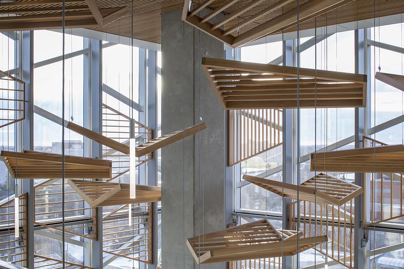 Dossier de presse | 1069-04 - Communiqué de presse | University of Alberta Unveils Re-Designed University Commons - Zeidler Architecture - Architecture institutionnelle - Neighbourhood Space - Crédit photo :  Adrien Williams 
