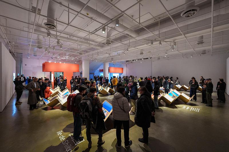 Press kit | 748-53 - Press release | UQAM’s Centre de design Presents Built Environment: An Alternative Guide to Japan - UQAM’s Centre de design - Event + Exhibition - Opening of the «Built Environment: An Alternative Guide to Japan» exhibition at UQAM’s Centre de design on November 19, 2025 - Photo credit: Benoit Rousseau