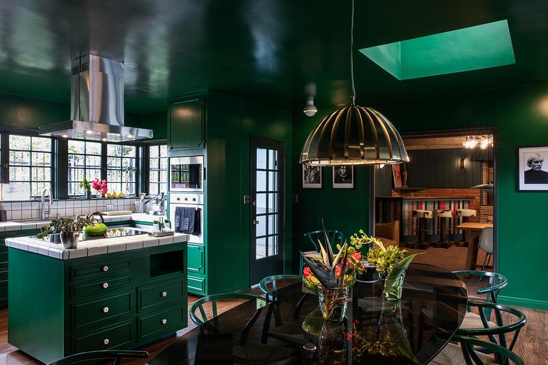 Press kit | 1144-08 - Press release | Tonester Paints Transforms Zappa Nest - Tonester Paints - Residential Interior Design - <table id="17762b38-373a-8093-3568-a900b6fc2729" data-aloha-ephemera-attr="id" class="aloha-ephemera-attr"><tbody><tr><td><table><tbody><tr><td>Custom color, Zappa Green</td></tr></tbody></table><br></td></tr><tr><td></td></tr></tbody></table> - Photo credit: ©Clemens Kois