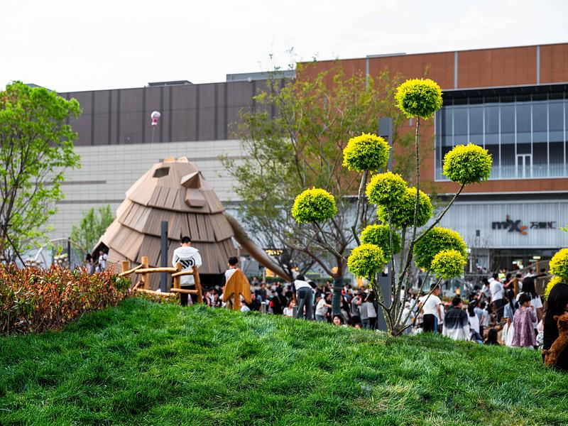 Dossier de presse | 7020-05 - Communiqué de presse | Cishan Tribe: Where 8,000-Year Cultural Relics Encounter Public Children's Space - XISUI Design - Architecture de paysage - Entrance View - Crédit photo :  Yihao Hu, XISUI Design 