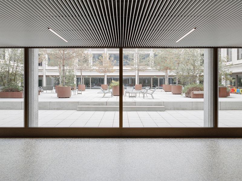 Press kit | 7760-01 - Press release | Vertical Extension and Refurbishment of Collège Rousseau, Geneva - Burckhardt Architecture - Institutional Architecture - Photo credit: <p class="">Olivier Di Giambattista</p>