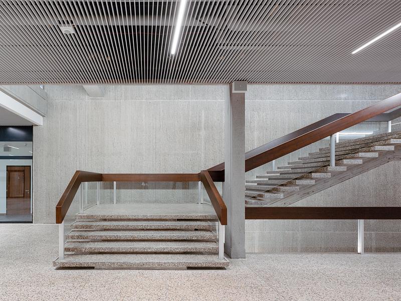 Press kit | 7760-01 - Press release | Vertical Extension and Refurbishment of Collège Rousseau, Geneva - Burckhardt Architecture - Institutional Architecture - Photo credit: <p class="">Olivier Di Giambattista</p>
