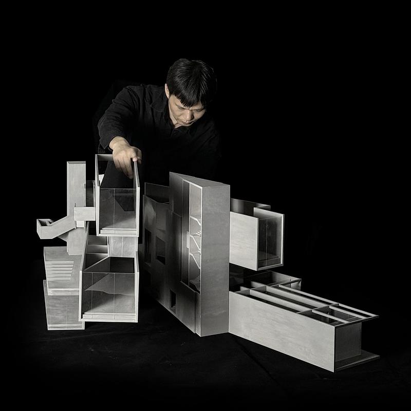 Press kit | 2606-06 - Press release | Shunde Yunlu Wetland Museum - Studio Link-Arc - Institutional Architecture - Model - Photo credit: Studio Link-Arc