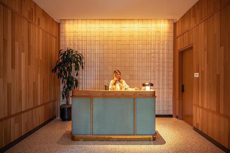 Dossier de presse | 1472-16 - Communiqué de presse | Fishtown Urby - Concrete Amsterdam - Architecture résidentielle - The Lobby - Crédit photo : Robert Tsai