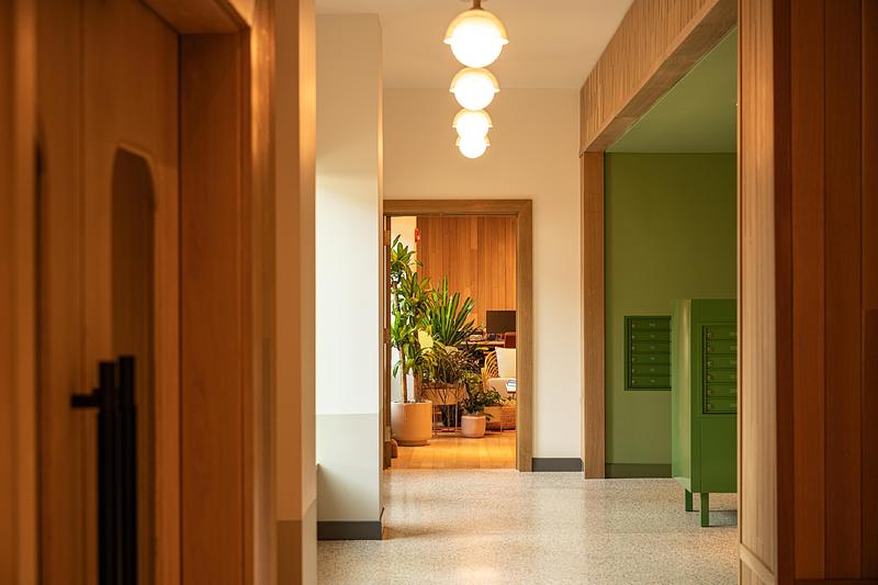 Dossier de presse | 1472-16 - Communiqué de presse | Fishtown Urby - Concrete Amsterdam - Architecture résidentielle - The Lobby - Crédit photo : Robert Tsai