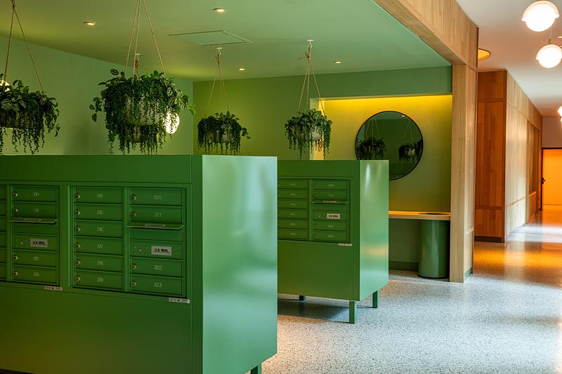 Dossier de presse | 1472-16 - Communiqué de presse | Fishtown Urby - Concrete Amsterdam - Architecture résidentielle - The Lobby - Crédit photo : Robert Tsai