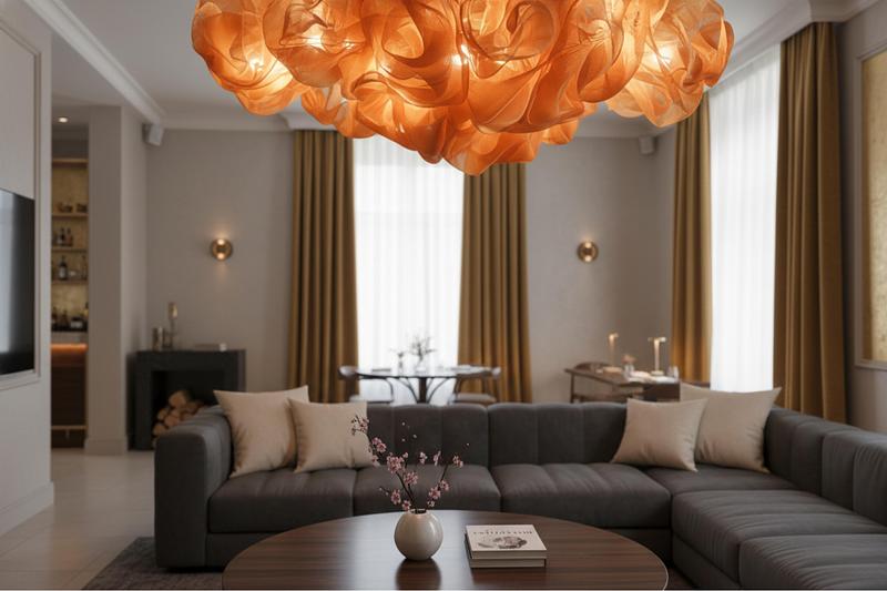 Dossier de presse | 7807-01 - Communiqué de presse | Nova Pendant Light : une suspension sculpturale qui réinvente la lumière contemporaine - Joseph Rastrullo - Design d’éclairage - Crédit photo : Rastrullo