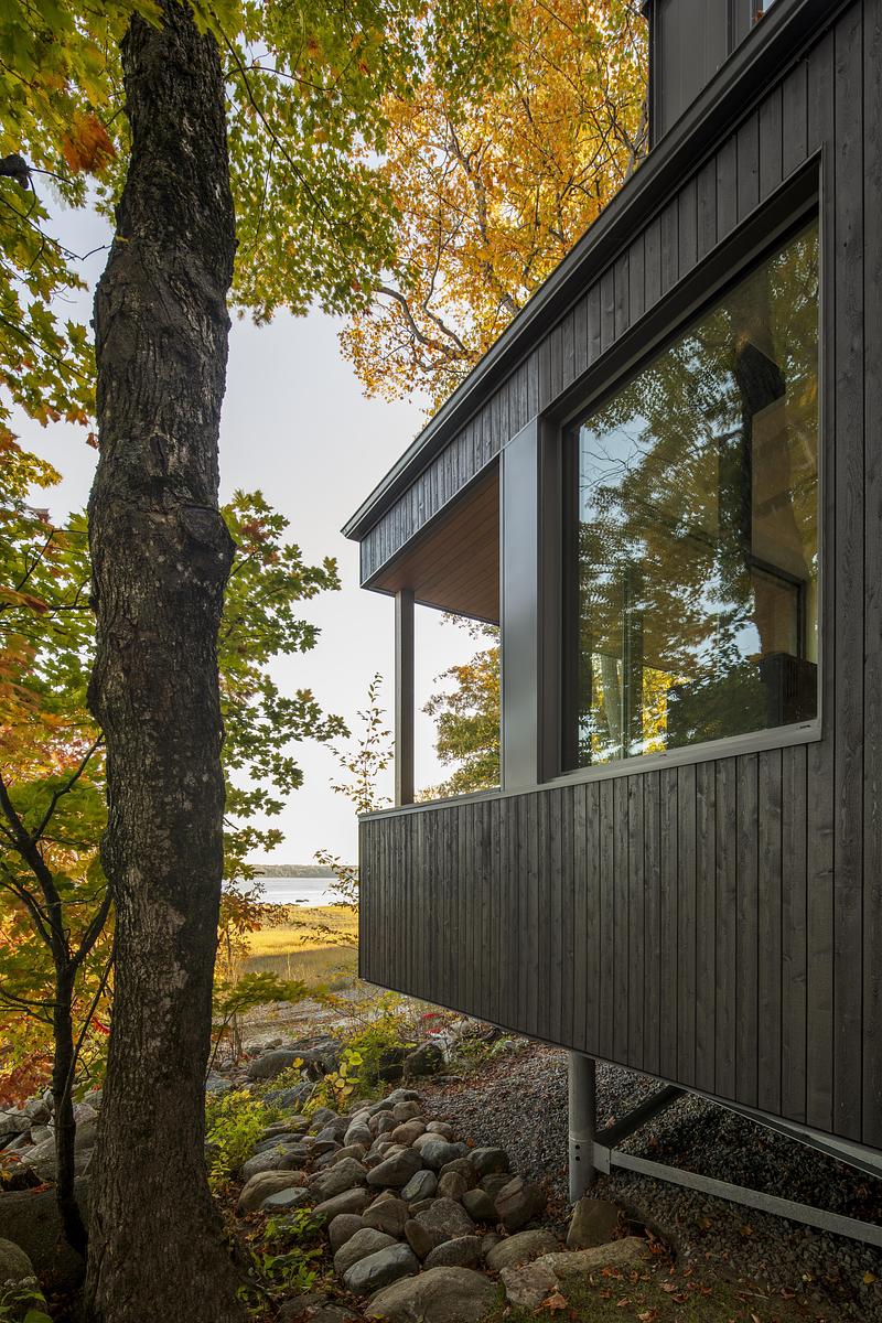 Press kit | 1527-15 - Press release | L'Échouage Residence - Bourgeois / Lechasseur architects - Residential Architecture - Photo credit: Adrien Williams