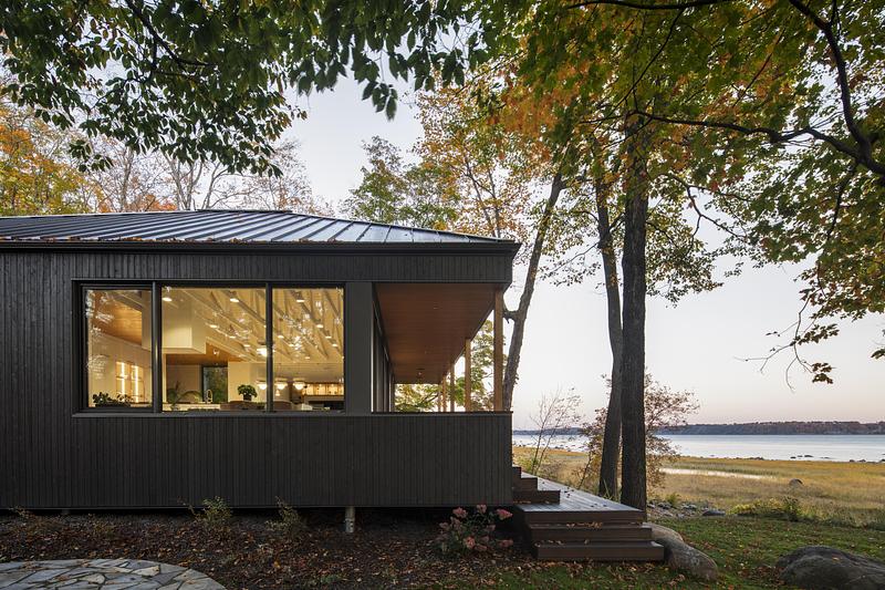 Press kit | 1527-15 - Press release | L'Échouage Residence - Bourgeois / Lechasseur architects - Residential Architecture - Photo credit: Adrien Williams