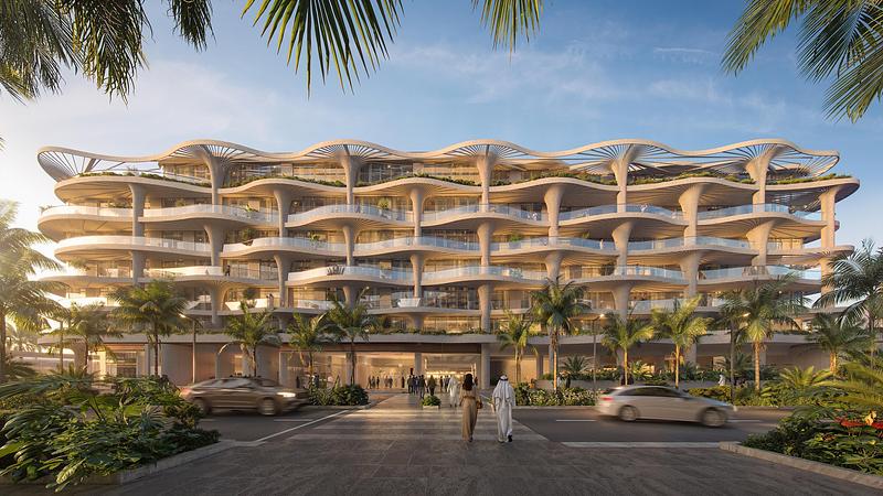 Dossier de presse | 4101-02 - Communiqué de presse | Koichi Takada Launches New Book ‘Naturalizing Architecture’ - Koichi Takada Architects - Édition - Mamsha Palm (Saadiyat Island, Abu Dhabi, UAE) - Crédit photo : CGI by Bucharest