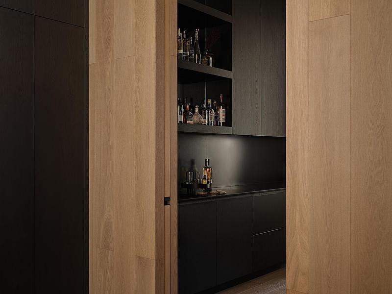 Press kit | 7695-01 - Press release | House 117 - Izen Architecture Inc. and DS Interiors Inc. - Residential Architecture - Photo credit: Younes Bounhar / DoubleSpace