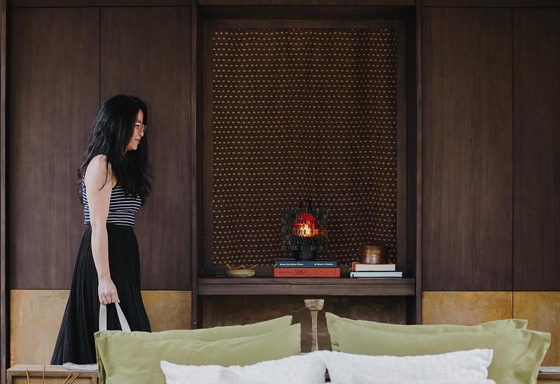 Dossier de presse | 7814-01 - Communiqué de presse | Rêmên’s ROH Table Lamp Wins Prestigious 2025 LIT Lighting Design Award - Rêmên - Design d’éclairage - ROH Table Lamp in Paviliun of Wa at Jia Curated 2025, Bali - Crédit photo : Adaptasi