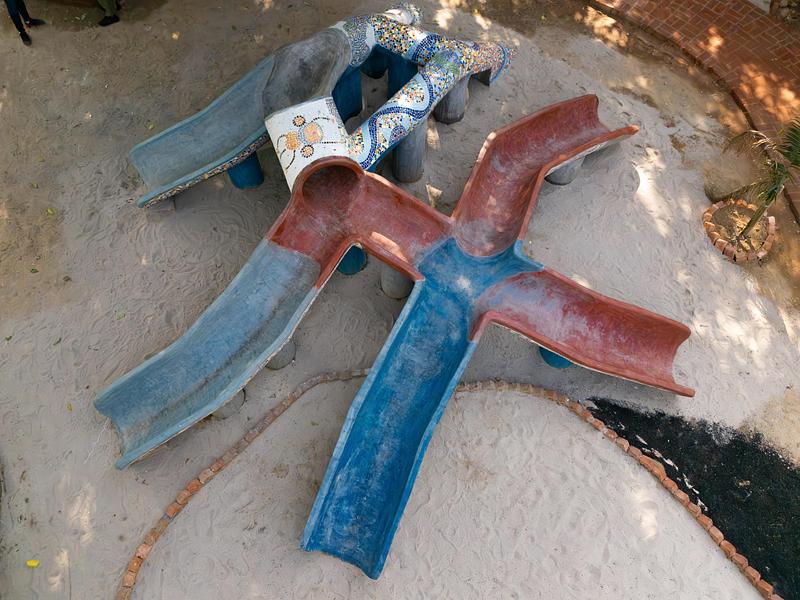 Dossier de presse | 7793-01 - Communiqué de presse | Chakrajeevan Udyan: The Circle of Life Park - Hsc Designs - Design urbain - Top view - Crédit photo : Notebook productions Sarthak