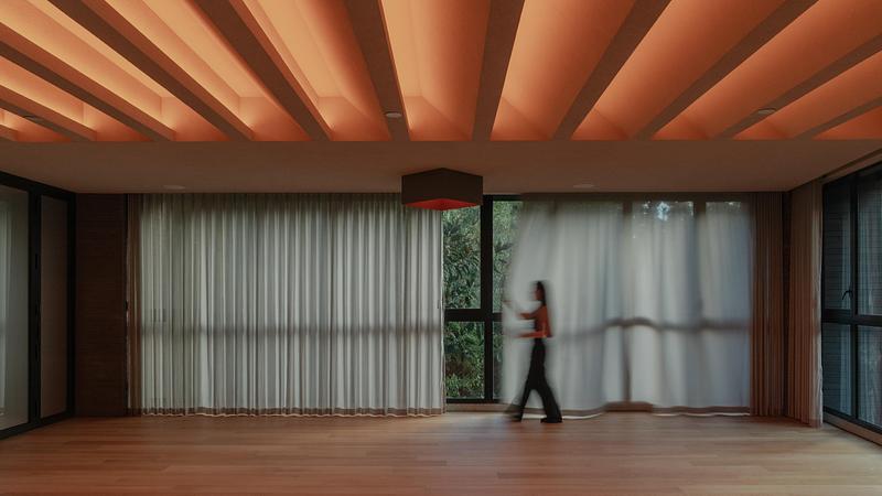 Dossier de presse | 7808-01 - Communiqué de presse | Centre Garden of the Soul : lumière, atmosphère et bien-être - ESTUDIO DEDÓS - Design d’éclairage - Crédit photo : Mateo Soto