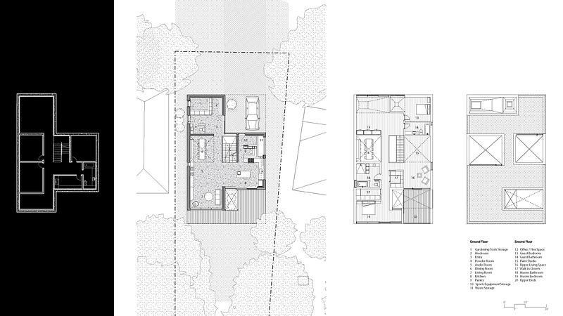 Press kit | 2682-02 - Press release | House of Monitors - Williamson Williamson Inc. - Residential Architecture - Floor Plans - Photo credit: WWInc.