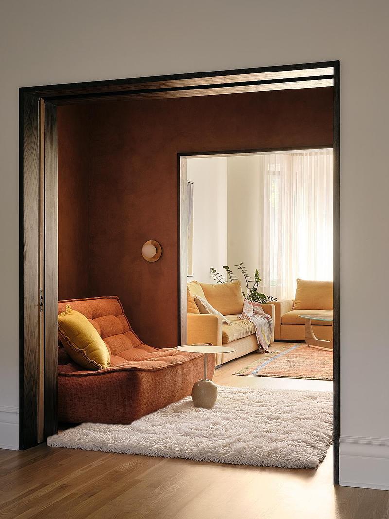 Dossier de presse | 3189-02 - Communiqué de presse | Résidence de l'Épée - Michael Godmer Studio - Design d’intérieur résidentiel - Crédit photo : Maxime Brouillet