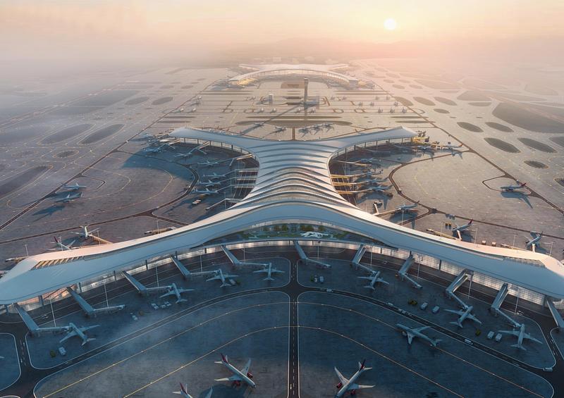 Press kit | 1968-23 - Press release | Architecture MasterPrize Announces 2025 Award Winners - Farmani Group - Commercial Architecture - Terminal 3B of Chongqing Jiangbei International Airport by CSWADI_AMP 2025 Best of Best Winner in Transportation - Photo credit: CSWADI