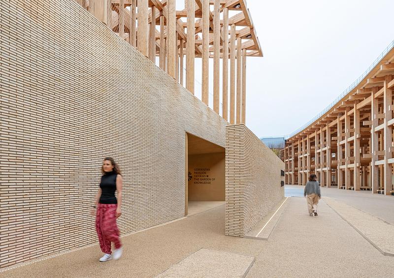 Press kit | 1968-23 - Press release | Architecture MasterPrize Announces 2025 Award Winners - Farmani Group - Commercial Architecture - Uzbekistan Pavilion– Expo 2025 Osaka by ATELIER BRÜCKNER_AMP 2025 Best of Best Winner in Cultural Architecture - Photo credit: Josef Šindelka