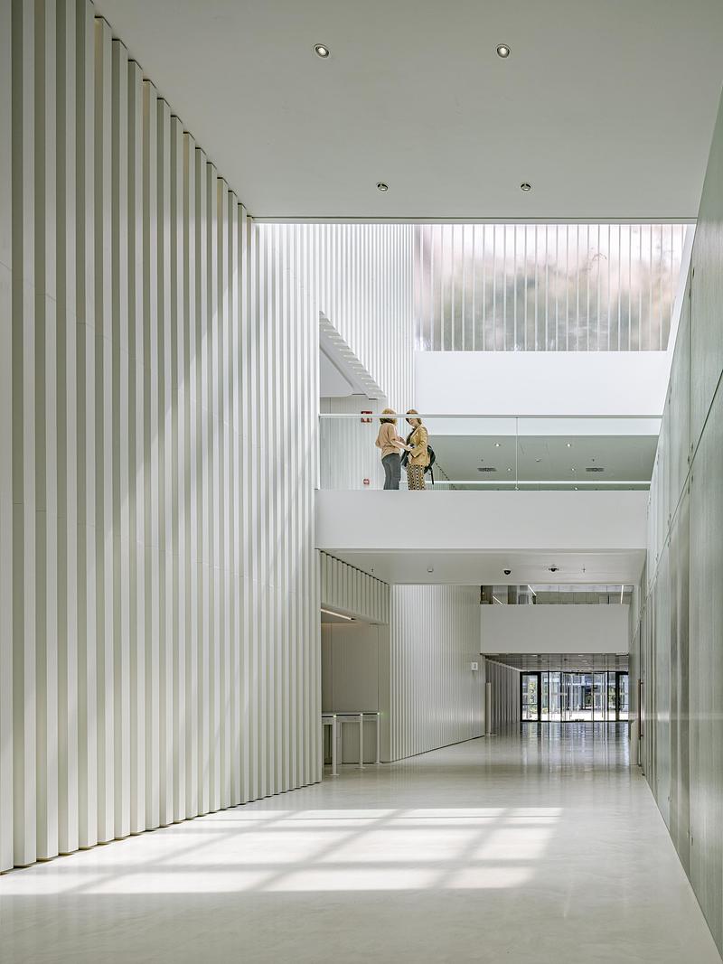 Press kit | 7820-01 - Press release | ACCIONA’s International Headquarters in Madrid - a new global benchmark in people-focused workplace design - Perkins&Will - Commercial Interior Design - Photo credit: ©Timothy Soar