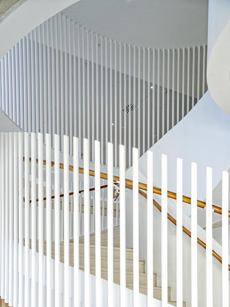 Press kit | 7820-01 - Press release | ACCIONA’s International Headquarters in Madrid - a new global benchmark in people-focused workplace design - Perkins&Will - Commercial Interior Design - Photo credit: ©Timothy Soar