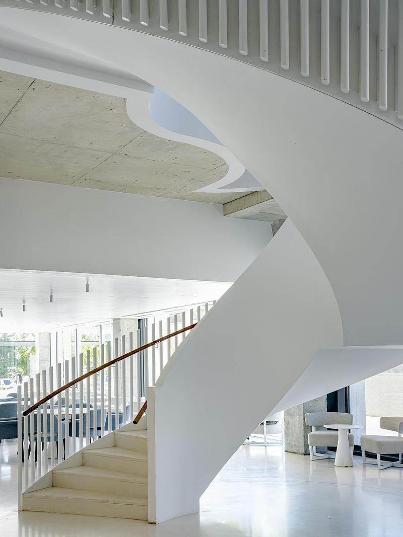 Press kit | 7820-01 - Press release | ACCIONA’s International Headquarters in Madrid - a new global benchmark in people-focused workplace design - Perkins&Will - Commercial Interior Design - Photo credit: ©Timothy Soar