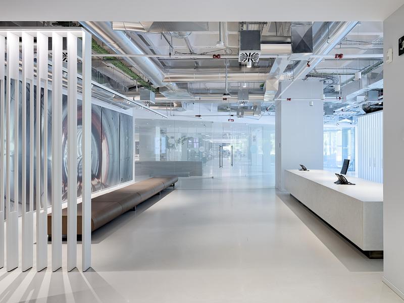 Press kit | 7820-01 - Press release | ACCIONA’s International Headquarters in Madrid - a new global benchmark in people-focused workplace design - Perkins&Will - Commercial Interior Design - Photo credit: ©Timothy Soar