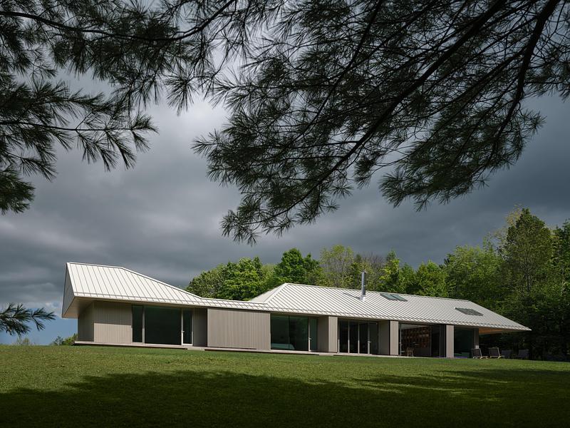 Dossier de presse | 2609-02 - Communiqué de presse | Ridge House - Superkül - Architecture résidentielle - Crédit photo : doublespace photography