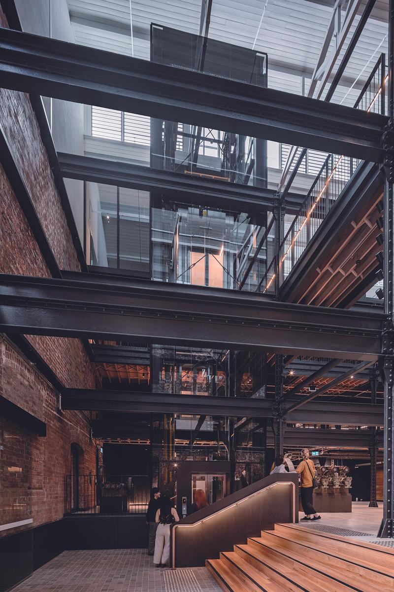 Dossier de presse | 2889-01 - Communiqué de presse | Woods Bagot Reimagines Historic Wool Stores as Contemporary Mixed-Use Precinct - Woods Bagot - Architecture commerciale - Crédit photo : Trevor Mein