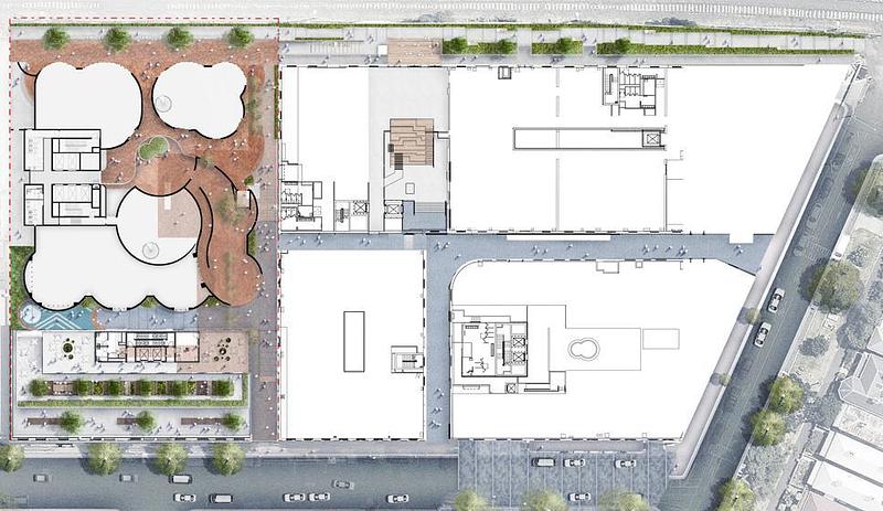 Dossier de presse | 2889-01 - Communiqué de presse | Woods Bagot Reimagines Historic Wool Stores as Contemporary Mixed-Use Precinct - Woods Bagot - Architecture commerciale - Crédit photo : Woods Bagot