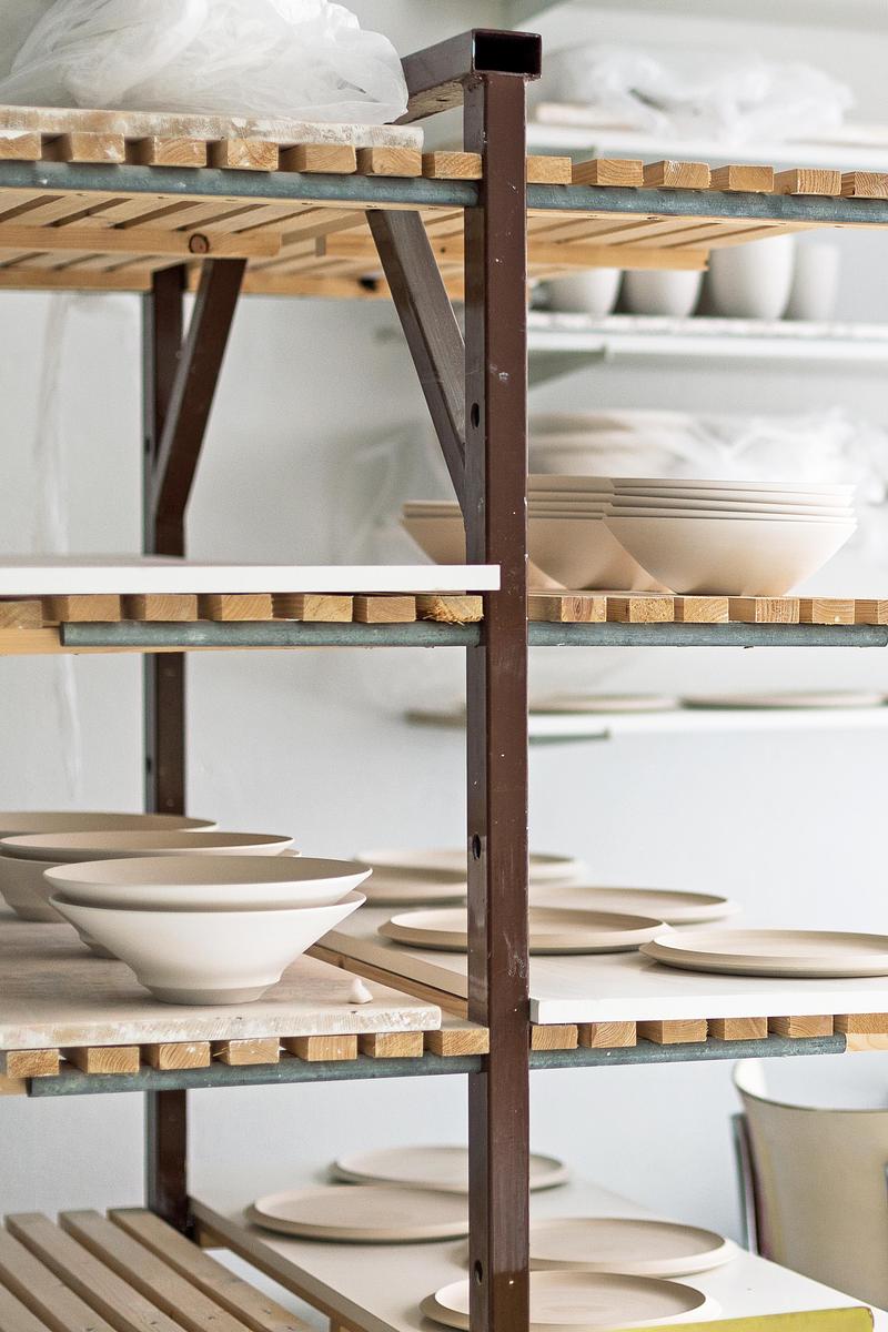 Press kit | 7838-01 - Press release | Maison & Objet: Launch of New Haven Wall Objects - Schoemig Porzellan - Art - Atelier view - Photo credit: Sandra Rojo