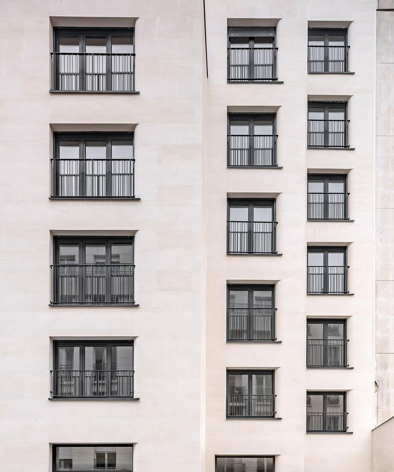 Dossier de presse | 1151-15 - Communiqué de presse | Rue Bouret, Paris - PietriArchitectes - Architecture résidentielle - Rue Bouret, Paris, PietriArchitectes - Crédit photo : Luc Boegly