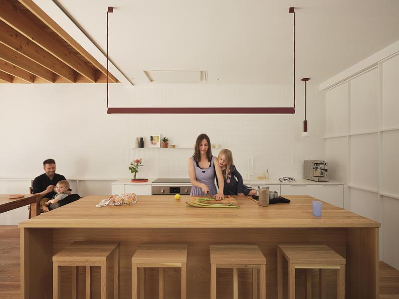 Press kit | 7798-01 - Press release | The Lilac House - assemblage studio - Residential Architecture - Photo credit: Maxime Brouillet