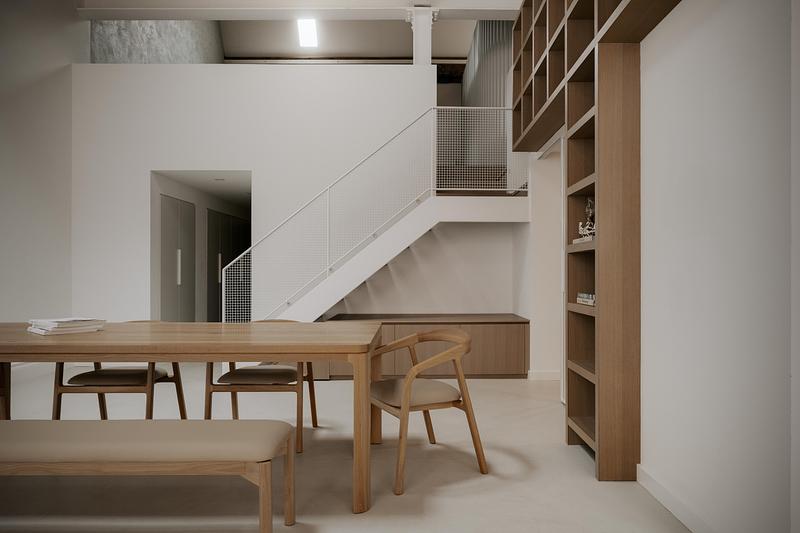 Press kit | 2744-13 - Press release | Dollhouse Loft - StudioAC - Residential Architecture - Dining Room - Photo credit: Felix Michaud