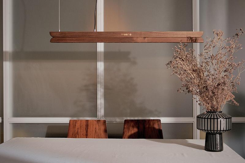 Press kit | 7812-01 - Press release | Award-Winning Moono Sliding Pendant Light - A New Typology of Light, by Shre  Studio - SHRE Studio - Lighting Design - Photo credit: Giorgi Parkaia